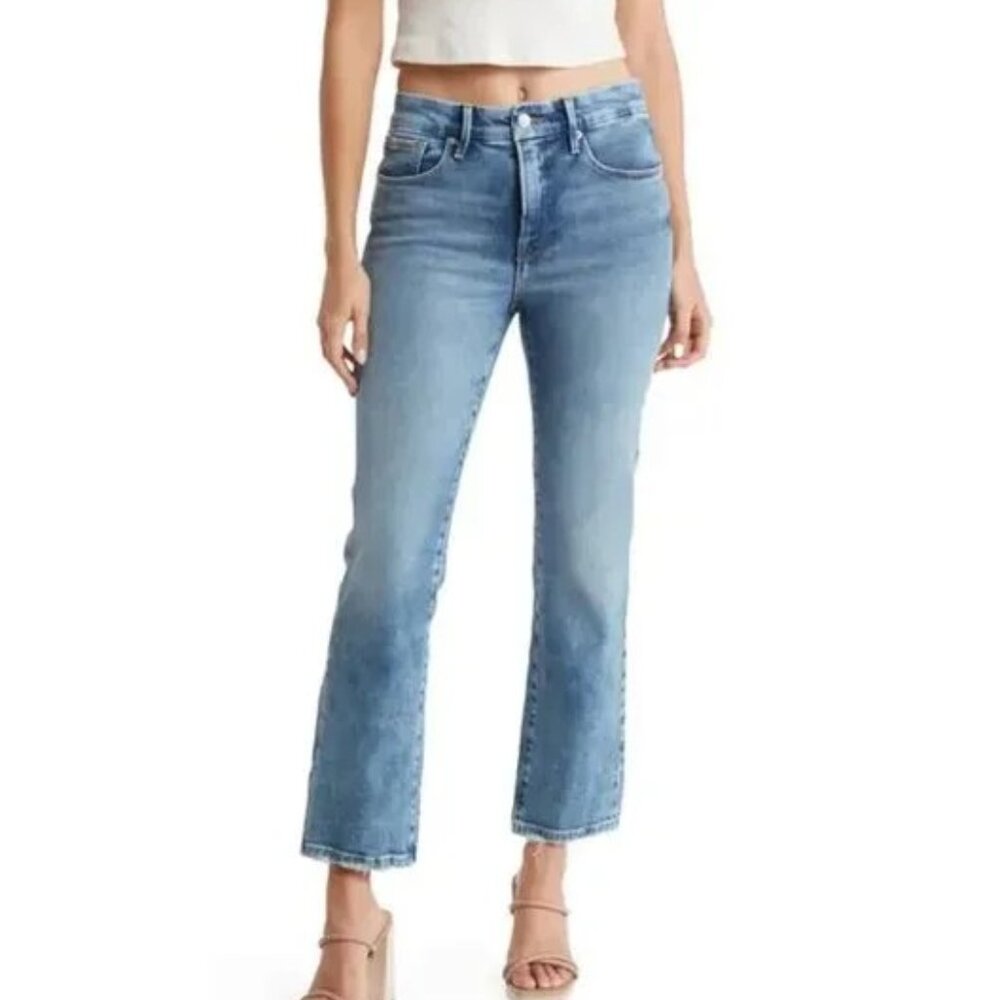 Good American Good Legs Straight Jeans